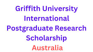 International Postgraduate Research Scholarship, Griffith University, 2024.