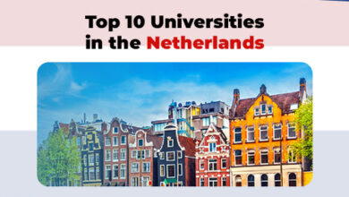 The Netherlands' top five universities for master's programs.