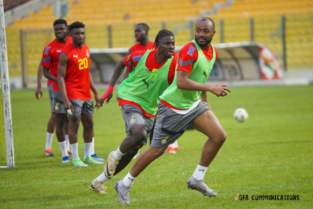 After defeating Mali, watch the Black Stars' recuperation practice at Baba Yara Stadium.