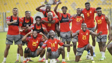 After defeating Mali, watch the Black Stars' recuperation practice at Baba Yara Stadium.