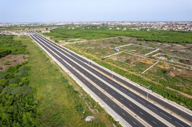 The Tema Motorway to Ashaley Botwe School Junction project was officially launched.