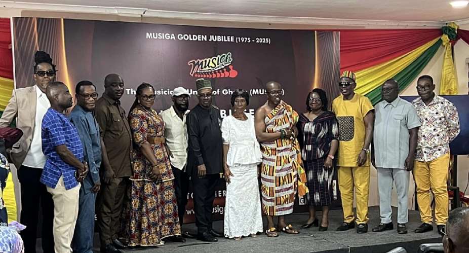 With the Golden Jubilee launch, MUSIGA commemorates 50 years of supporting Ghanaian music.