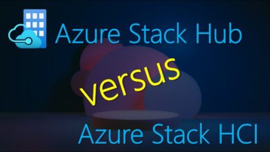 Azure Stack and Azure Stack HCI distinctions.